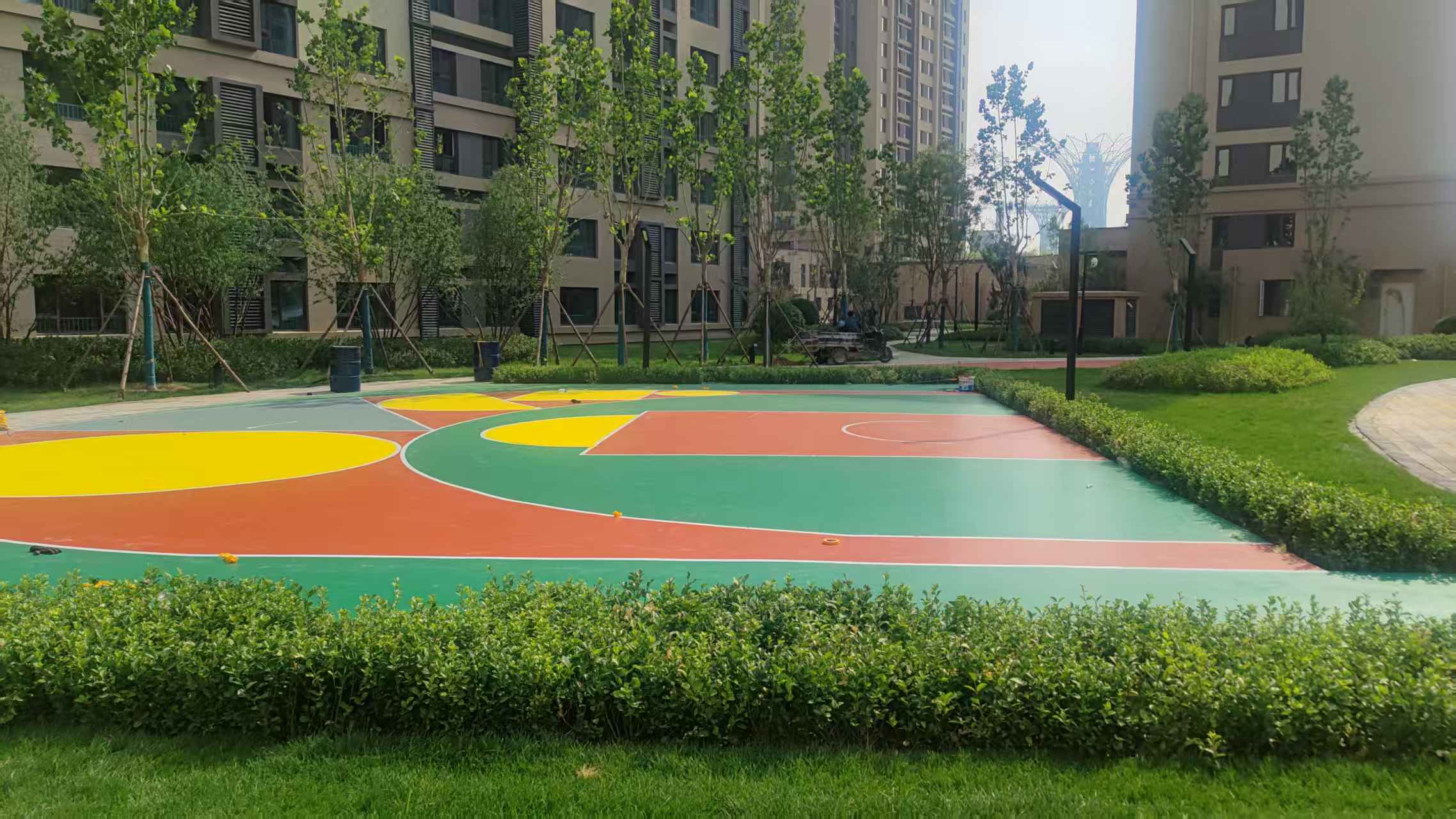 东方市幼儿园塑胶跑道塑胶地面 - 厂家
